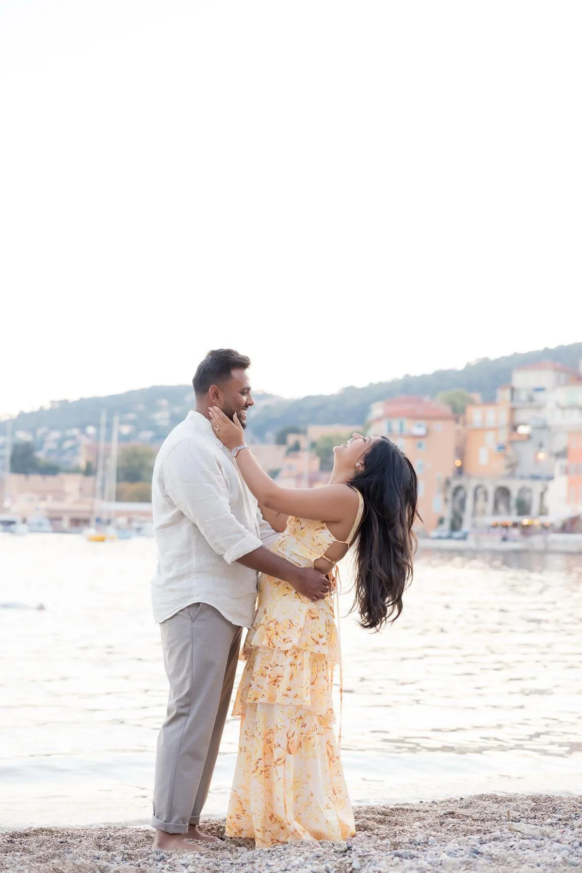 Couple in Villefranche-sur-Mer